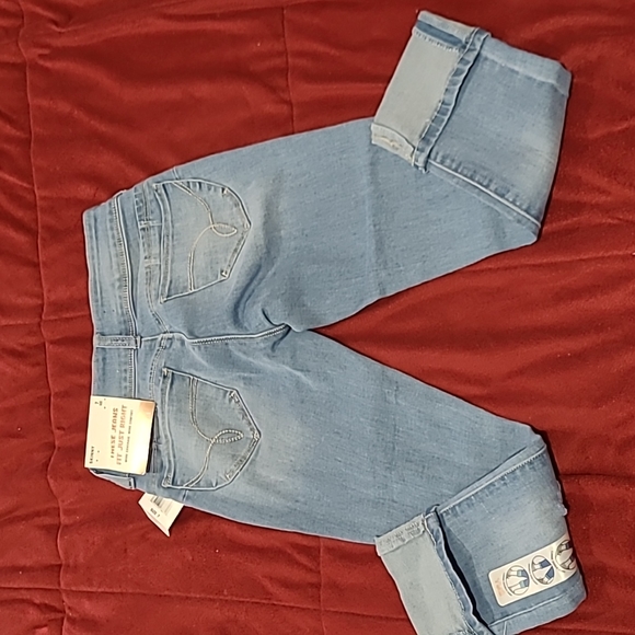 [NWT] YMI Girls Rip & Tear Jeans Size 7 - Picture 7 of 8